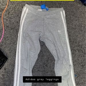 Adidas grey leggings
